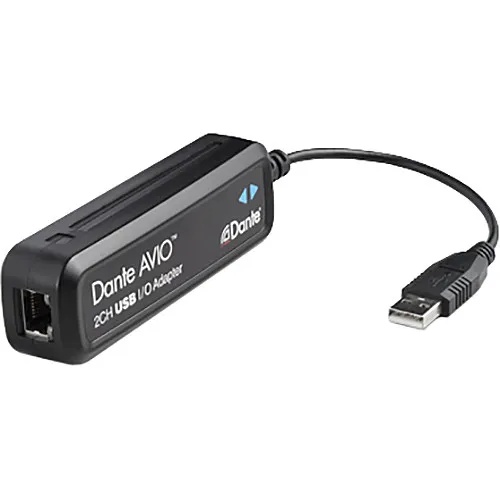 Audinate Avio Dante 2x2 USB Adapter