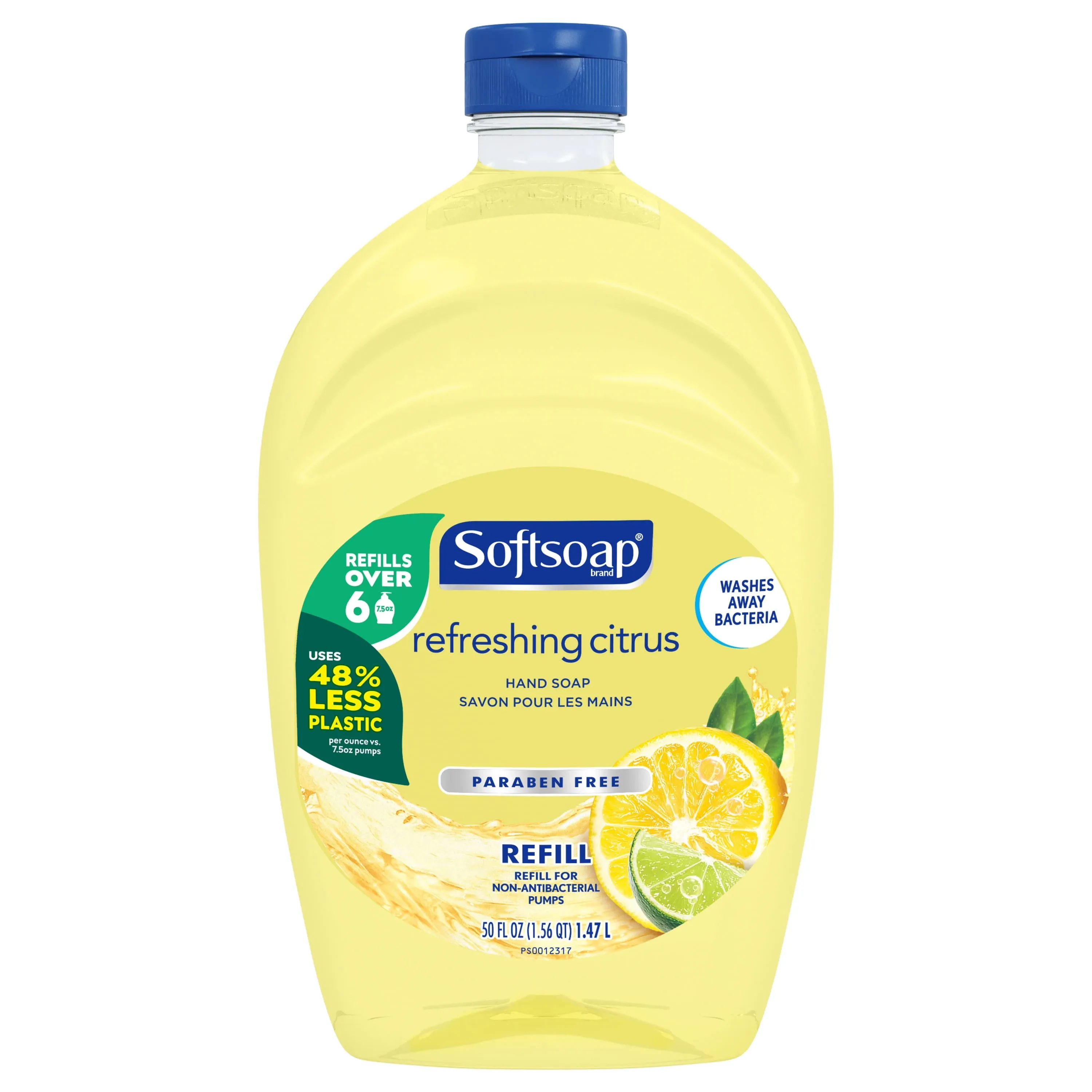 Softsoap Hand Soap, Refill, Refreshing Citrus - 50 fl oz