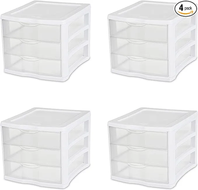 Sterilite 3 Drawer Organizer