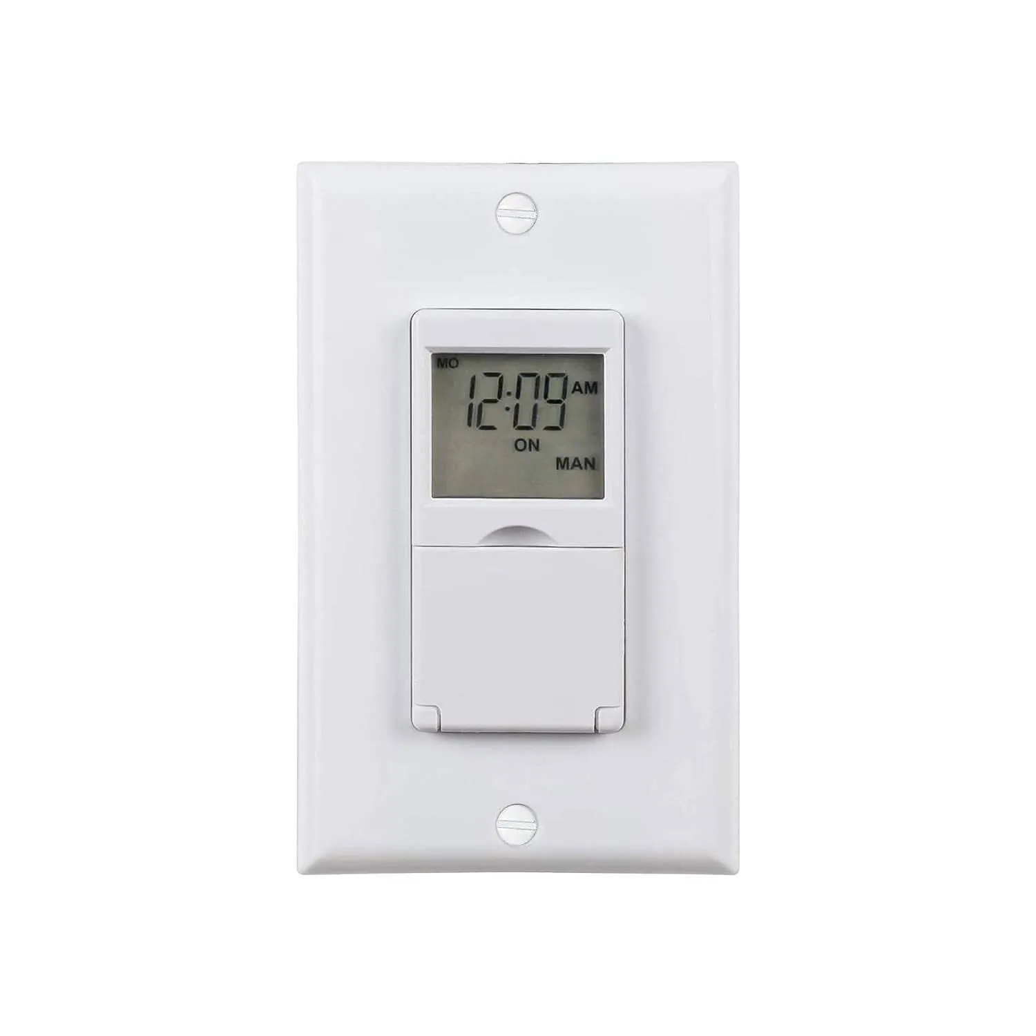 BN-LINK 7 Day Programmable In-Wall Timer Switch Digital for Fans, Lights, Motors