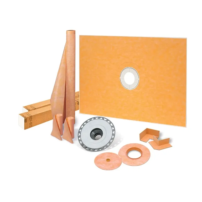 Kerdi-Shower-Kit 48" x 72" PVC Flange 2"