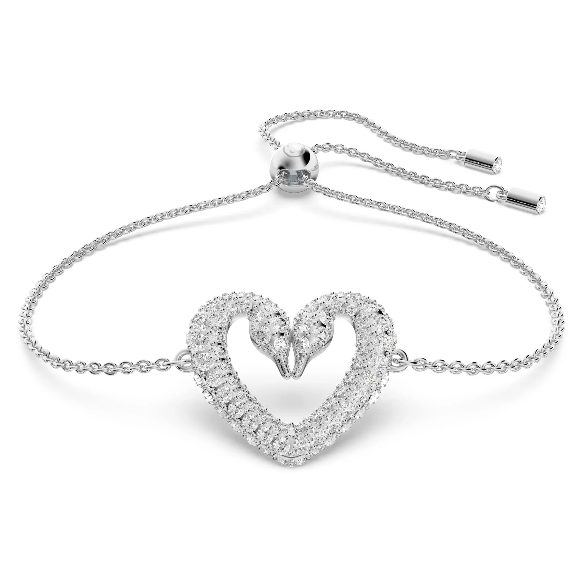 Swarovski Ladies Una Heart White Bracelet