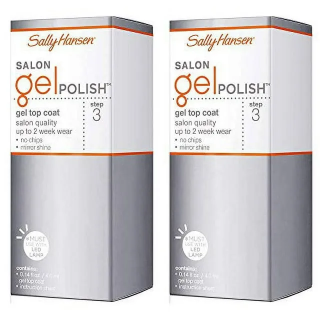 Sally Hansen Salon Pro Gel Ancillaries, Pro-Gel Top Coat - 0.23 oz | CVS