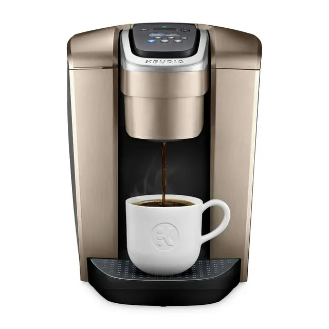 Keurig K-Elite Single-Serve K-Cup Pod Coffee Maker, Brushed Silver