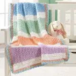 Herrschners® Lollipops Baby Blanket Crochet Kit