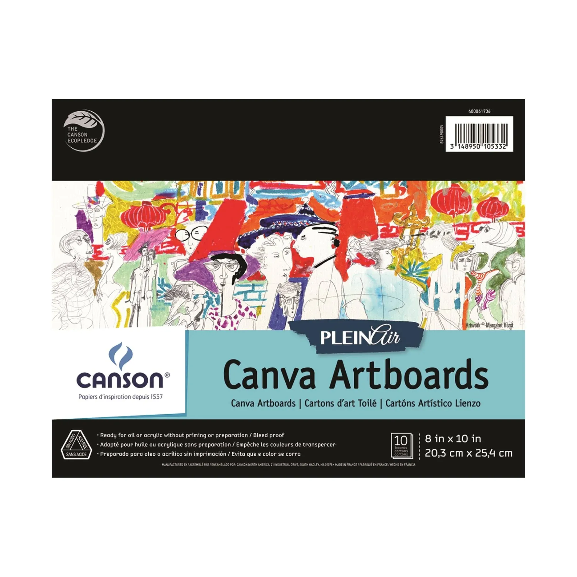 Canson - Plein Air Artboard Pad - 8" x 10"