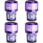 Lemige 4 Pack Vacuum Filters Replacement Parts Compatible with Dyson V11 Torque