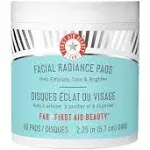 First Aid Beauty Facial Radiance Pads with Glycolic & Lactic Acids Exfoliating Pads with AHA