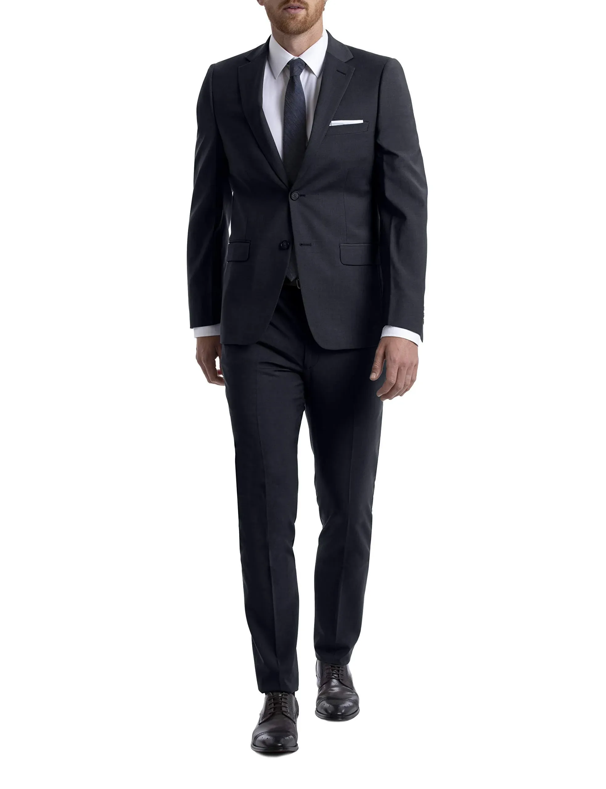 Calvin Klein Men's Skinny-Fit Infinite Stretch Suit Jacket - Navy