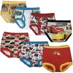 Disney Boys&#039; Pixar Cars 3T, 7-pack Starter Kit (3 Training Pants+4 Briefs) 