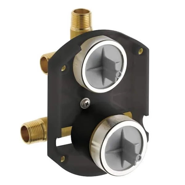 Delta 1/2-in ID x 1/2-in OD Brass Diverter Valve