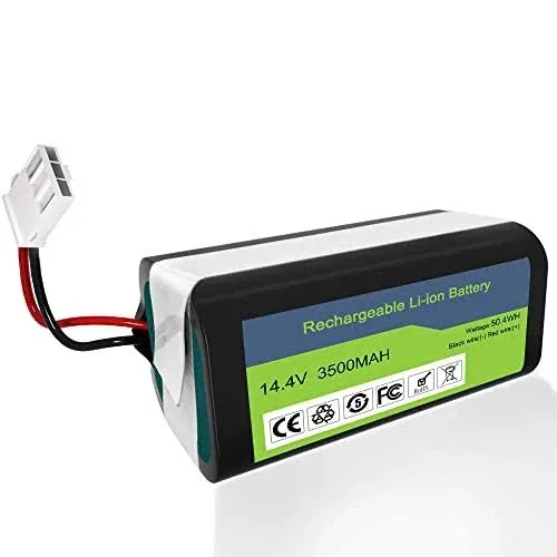 14.4V 3500mAh Upgraded 3500mAh Replacement Battery for Eufy RoboVac 11S,Compatible with Eufy RoboVac 11S 11S MAX 12 15C 15C MAX 15T,for Ecovacs Deebot N79S, 500, N79, DN622, for Tesvor X500