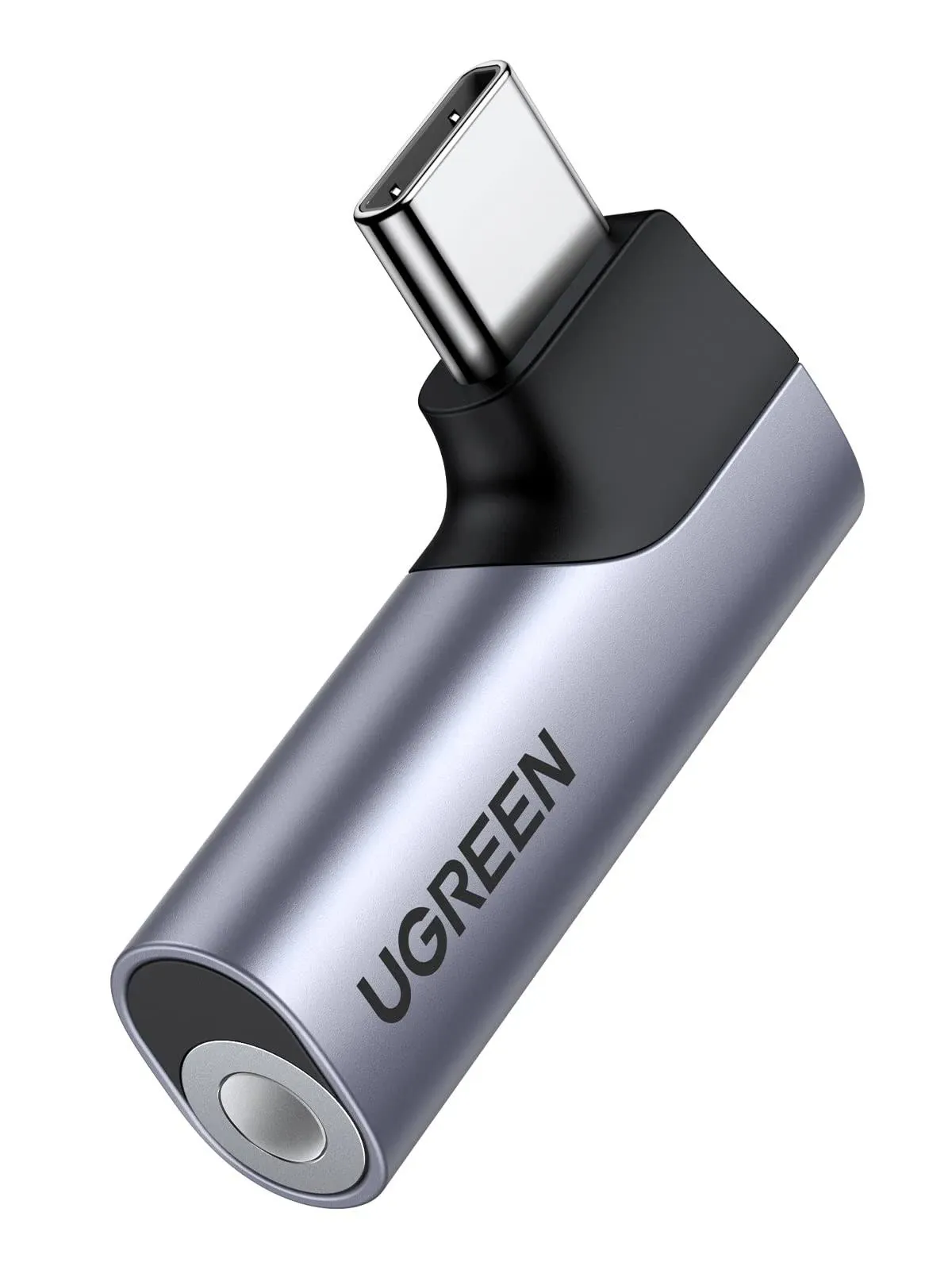 UGREEN USB C to 3.5mm Audio Headphone Jack Adapter, Gray 20194