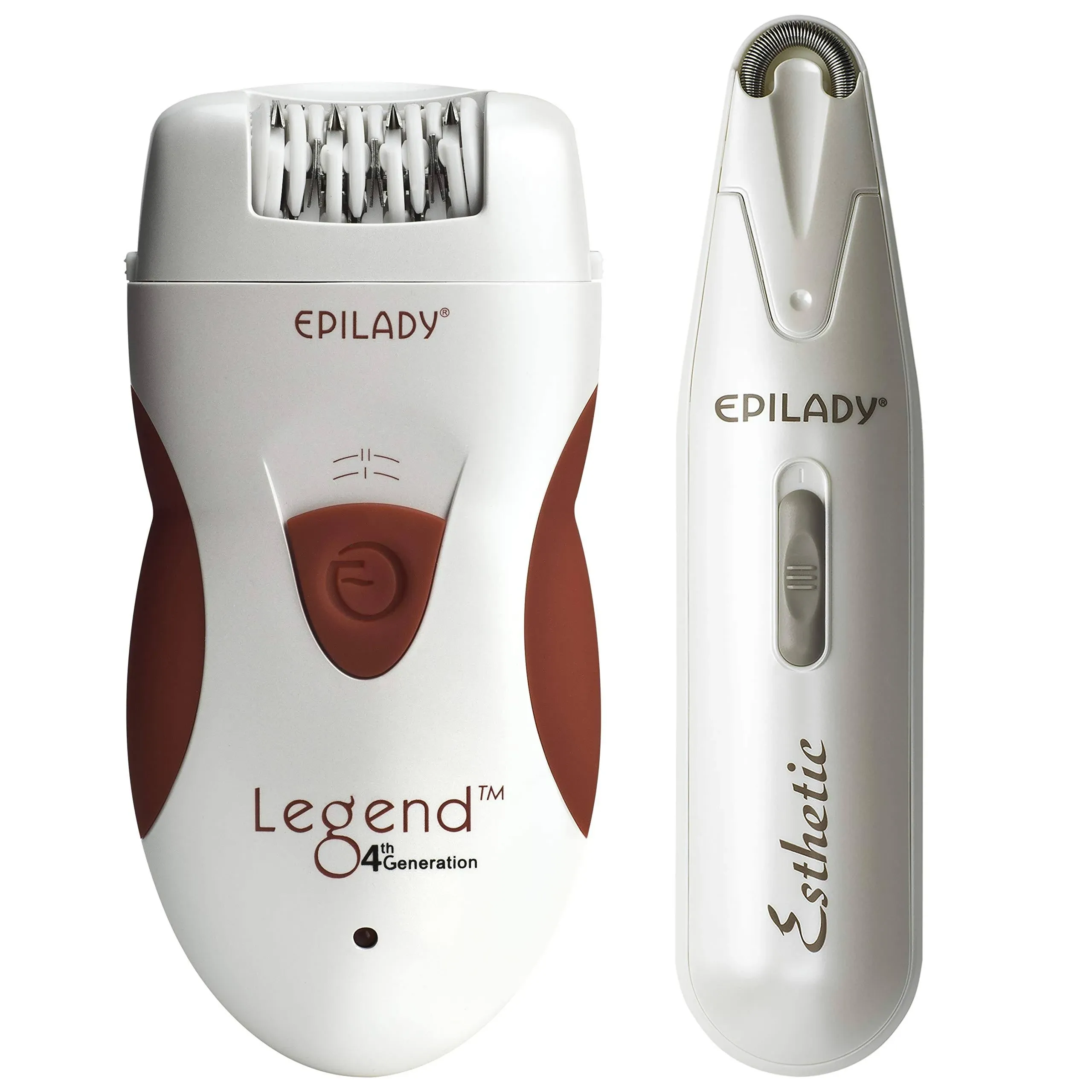 Epilady Epilator Bundle | Full Body Epilator + Facial Epilator Combo: Legend 2 Series | Women’s Epilator, Epilady Legend 4 Full-Body Epilator & Epilady Esthetic Facial Epilator