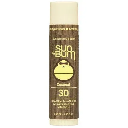 Sun Bum, Coco Lip Balm 30SPF, 0.15 Ounce