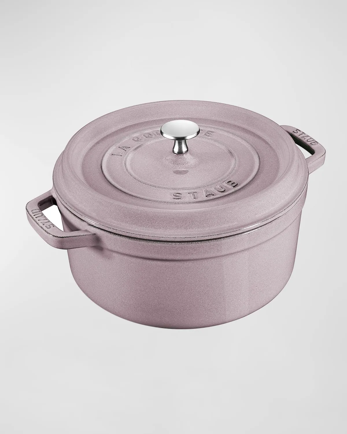 Staub Cast Iron Round Cocotte 24 cm Basil