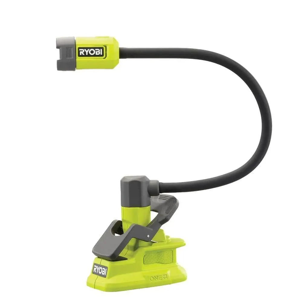 RYOBI 18V ONE+ Cordless Flexible LED Clamp Light PCL665 Tool Only