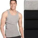 Jockey Men's 100% Cotton A-Shirt Tank