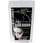 2 Packs Of Dark Brown Henna Hair & Beard Color/Dye 150 Grams - Natural Hair Color, Plant-based Hair Dye - The Henna Guys