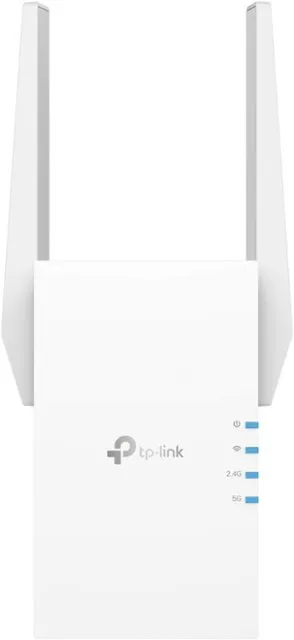 TP-Link - AX3000 Dual-Band Wi-Fi 6 Range Extender - White