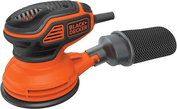 BLACK+DECKER 2.4 Amp 5 in. Electric Random Orbit Sander (BDERO600)