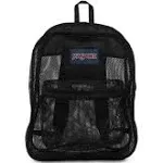 Jansport Black Mesh Backpack New w/ Tags - Concerts Sporting Events School Bag