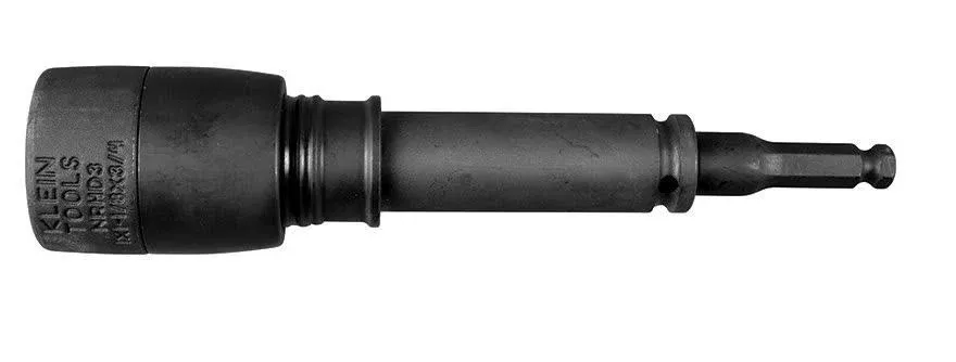 Klein Tools NRHD3 Single-Ended Impact Socket, Made in USA, Three Square Socket Sizes: 3/4-, 1-, and 1-1/8-Inch