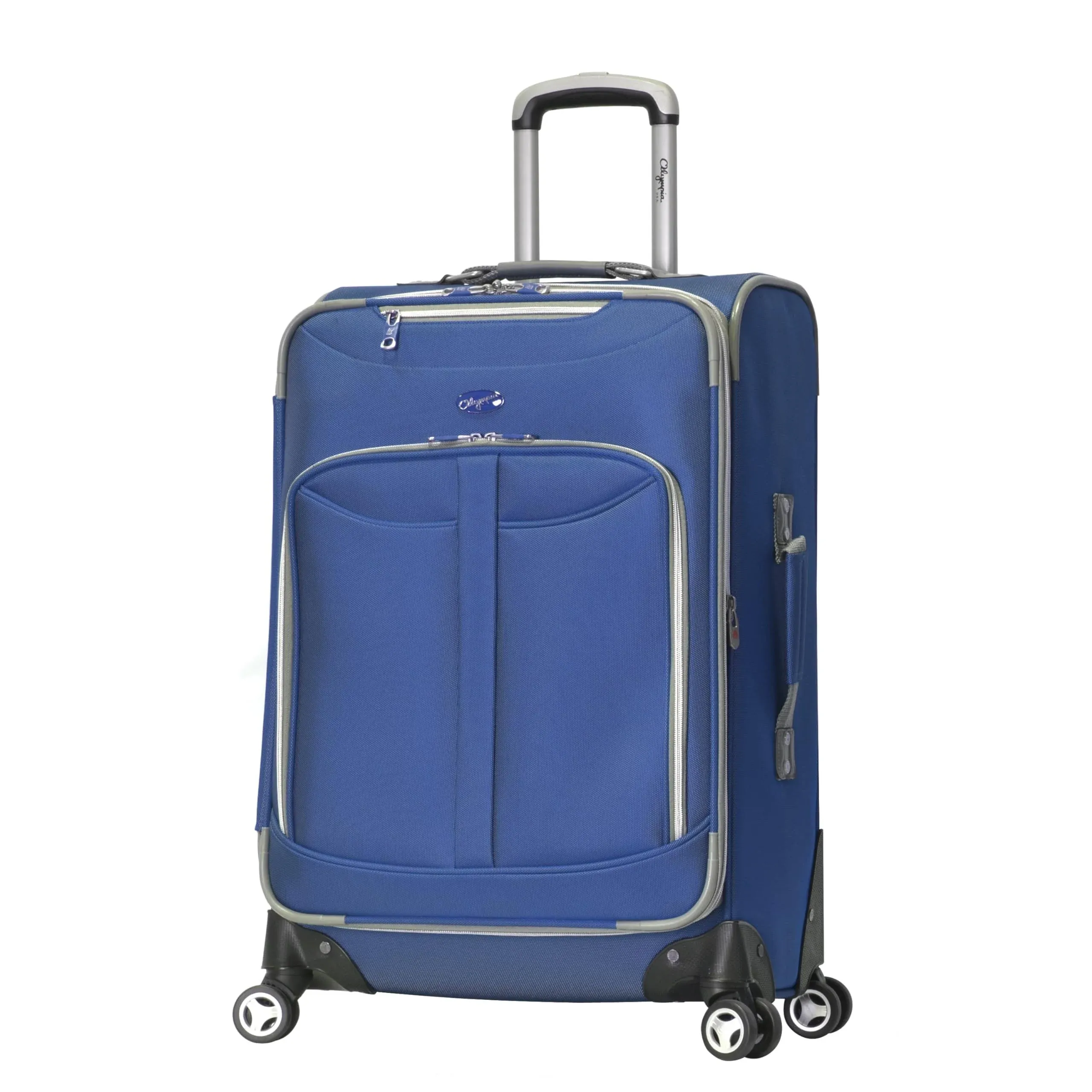 Olympia USA Tuscany 3 Piece Luggage Set Denim Blue