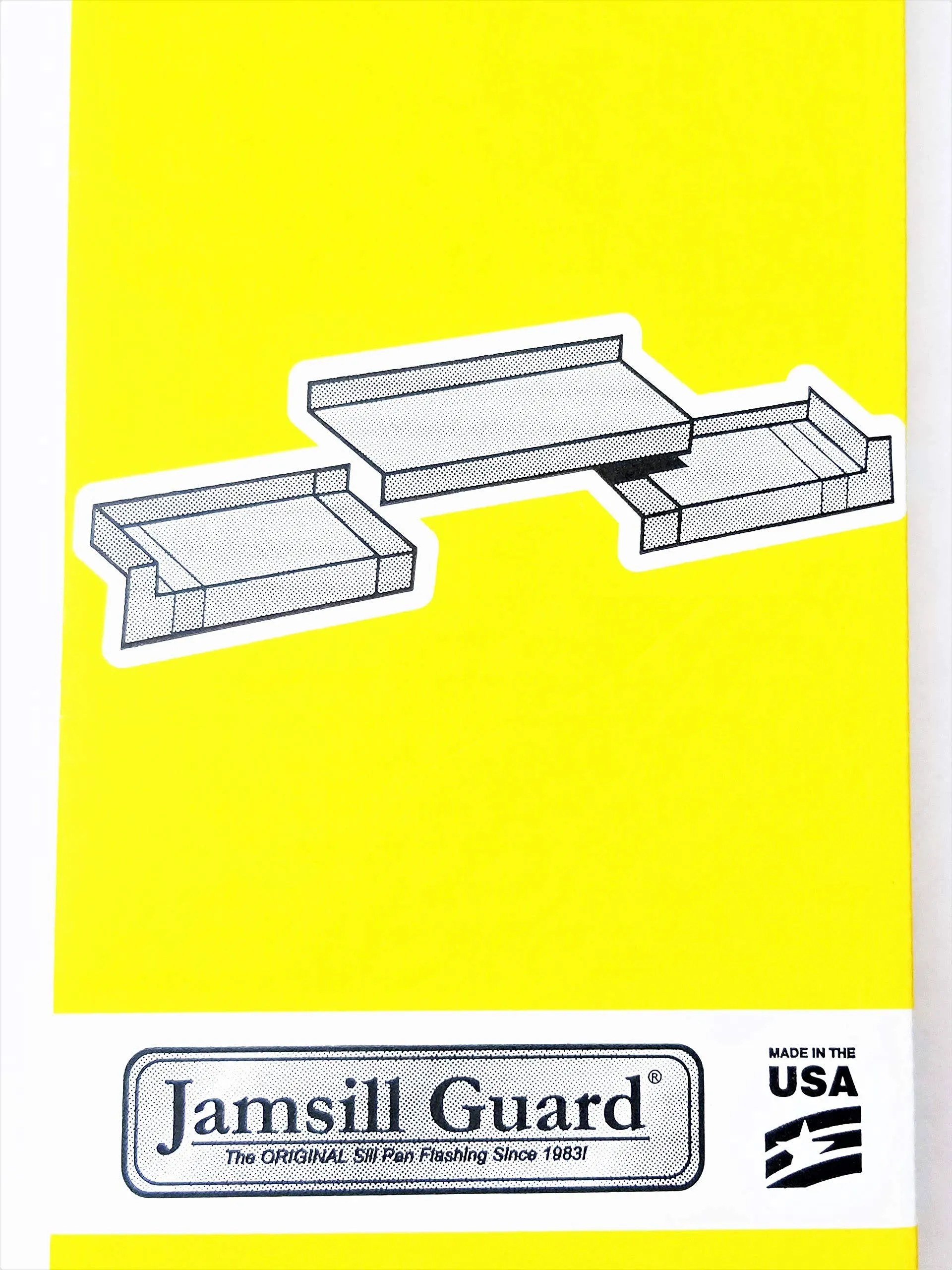 Jamsill 6 9/16 Up to 40" Door Window Pan Flashing