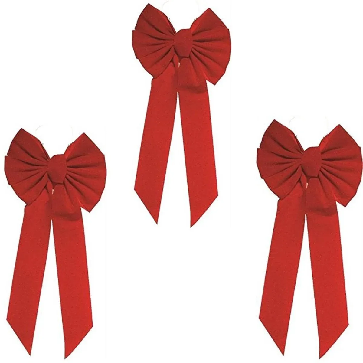 Rocky Mountain Goods Red Bow Christmas Wreath Bow