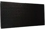 Wall Control Pegboard 16in x 32in Horizontal Metal Pegboard Tool Board Panel