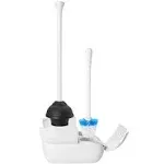 OXO Good Grips Toilet Brush & Plunger Combo