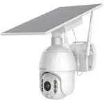 HisterX Solar WiFi Outdoor Home Security Camera