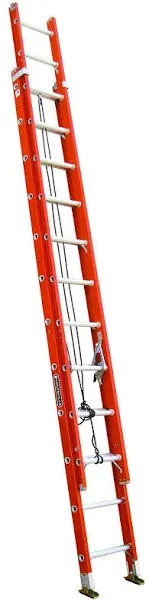 Louisville FE3224 24' Fiberglass Extension Ladder