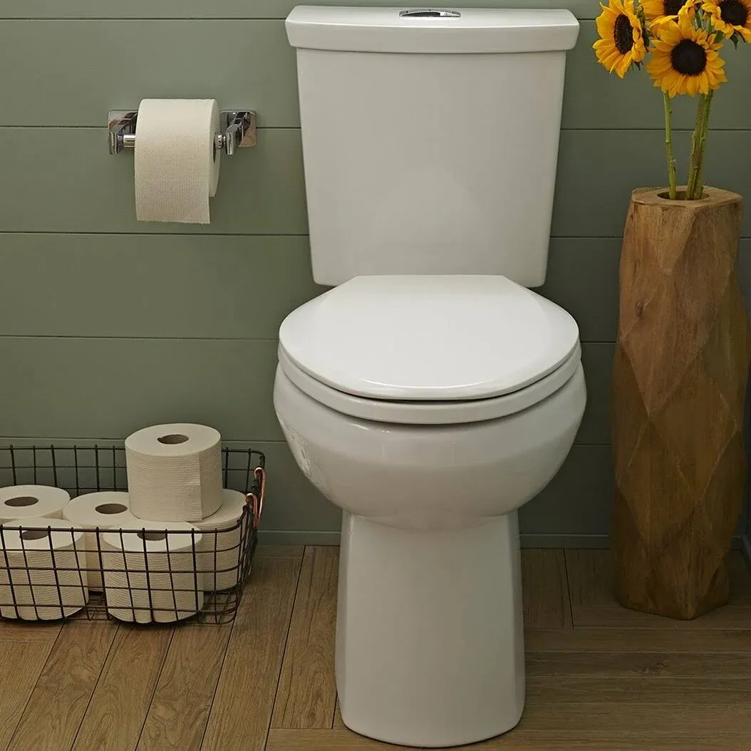 American Standard 2889218.020 H2Option Dual Flush 2 Piece Toilet, Normal Height, White