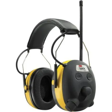 3M MMM9054100000V Earmuf Safety Headset with Radio Noise Reductn LCD BK-YW