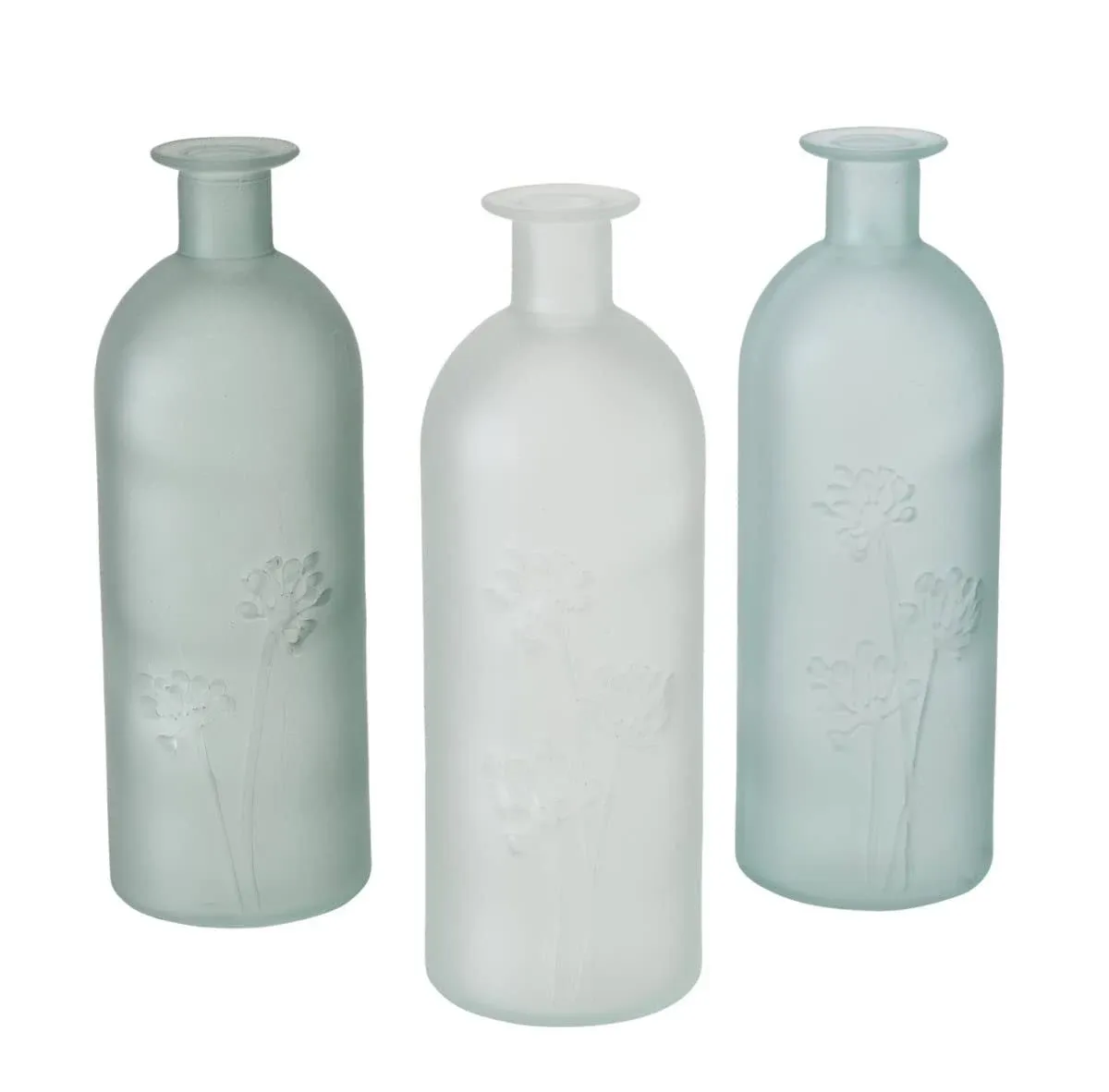 3 Piece Refined Glass Vase Set - Transitional - Vases - by Whole House Worlds | Houzz