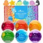 6 Squishy Toy Surprise Bubble Bath Bombs Set