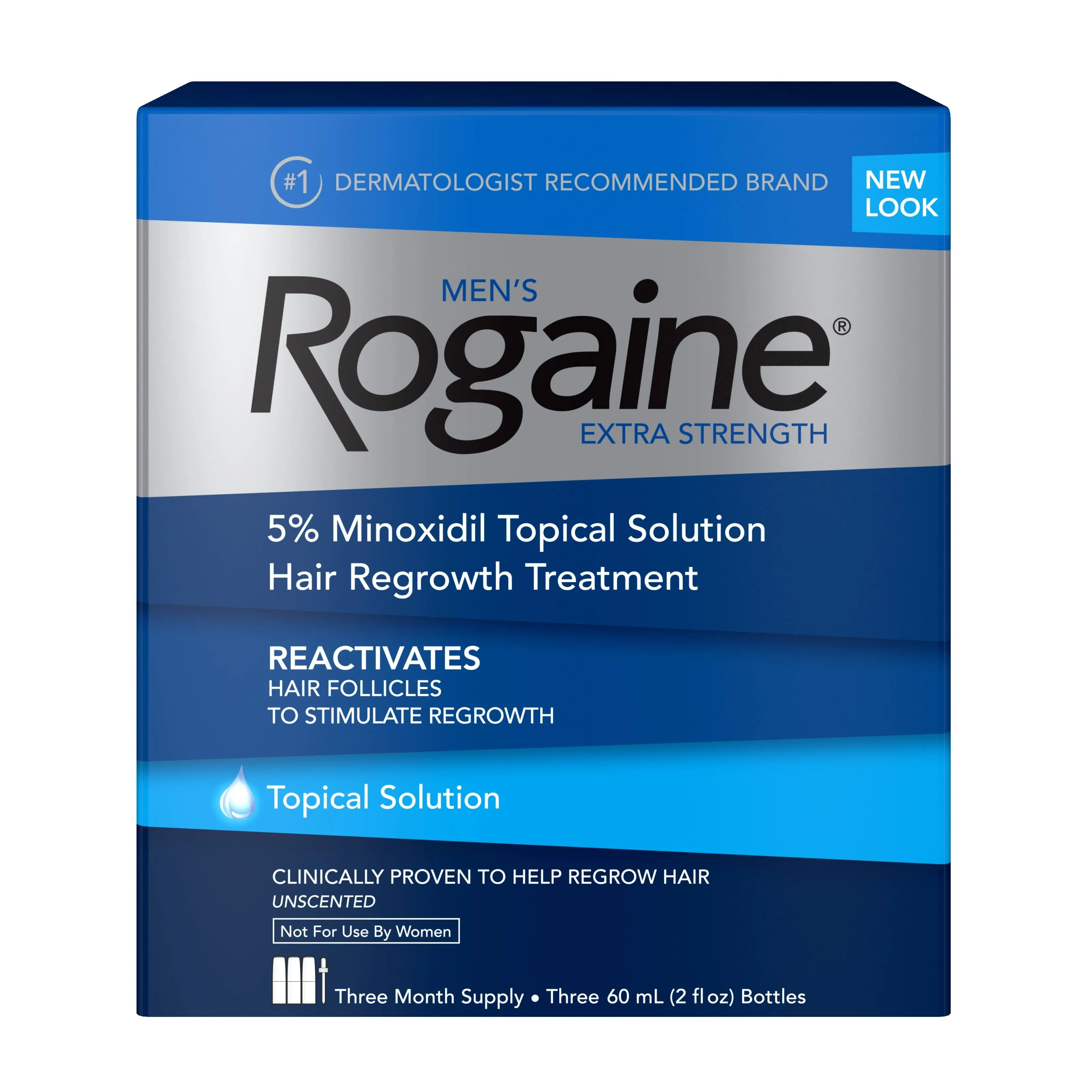 Men's Rogaine Extra Strength Hair Regrowth Treatment