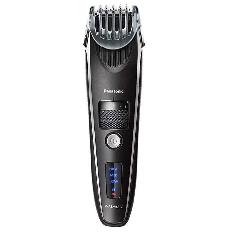 Panasonic Beard Trimmer for Men Cordless Precision Power, Hair Clipper with Comb Attachment and 19 Adjustable Settings, Washable, ER-SB40-K