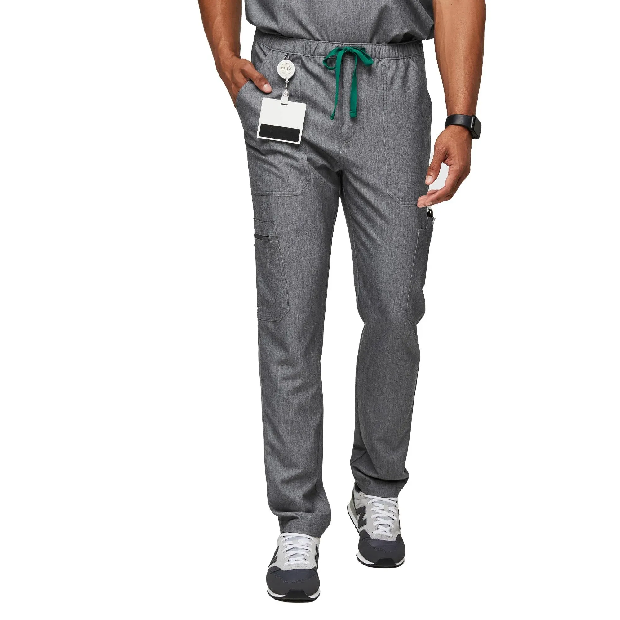 Figs Men's Cairo Cargo Scrub Pants Graphite M