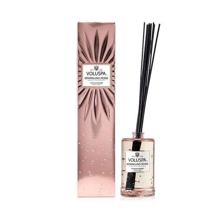 Voluspa Sparkling Rose Reed Diffuser