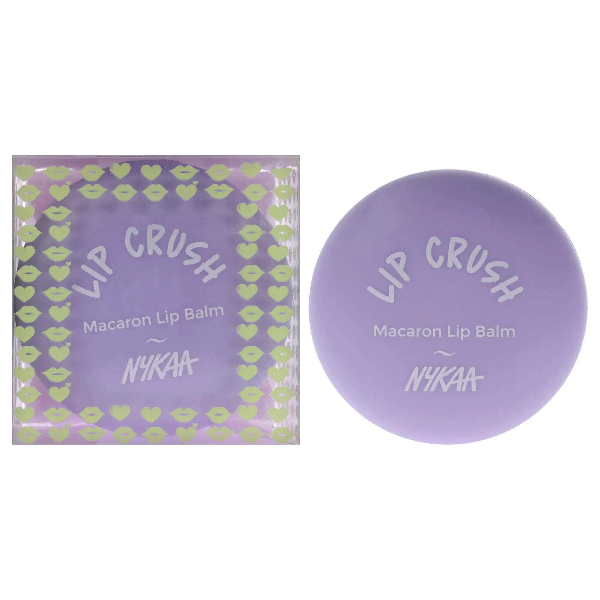 Lip Crush Macaron Lip Balm - 01 Blueberry by Nykaa Cosmetics for Women - 0.28 oz