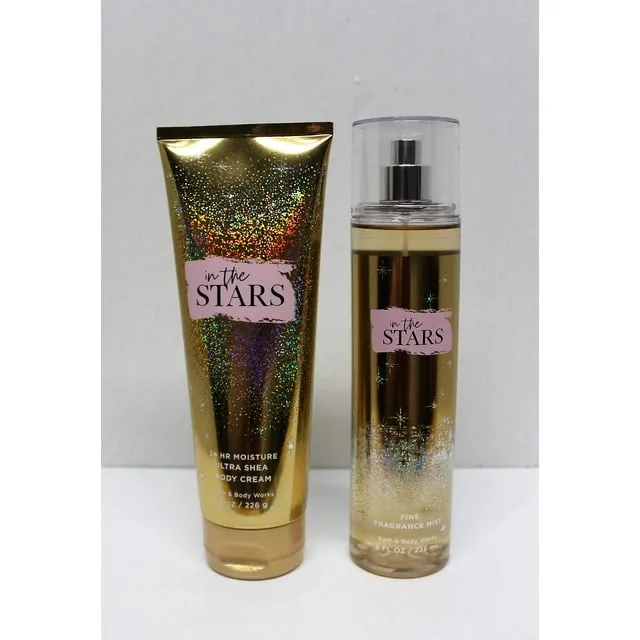 Bath and Body Works In The Stars Ultra She Body Cream & Fine Fragrance Mist Set