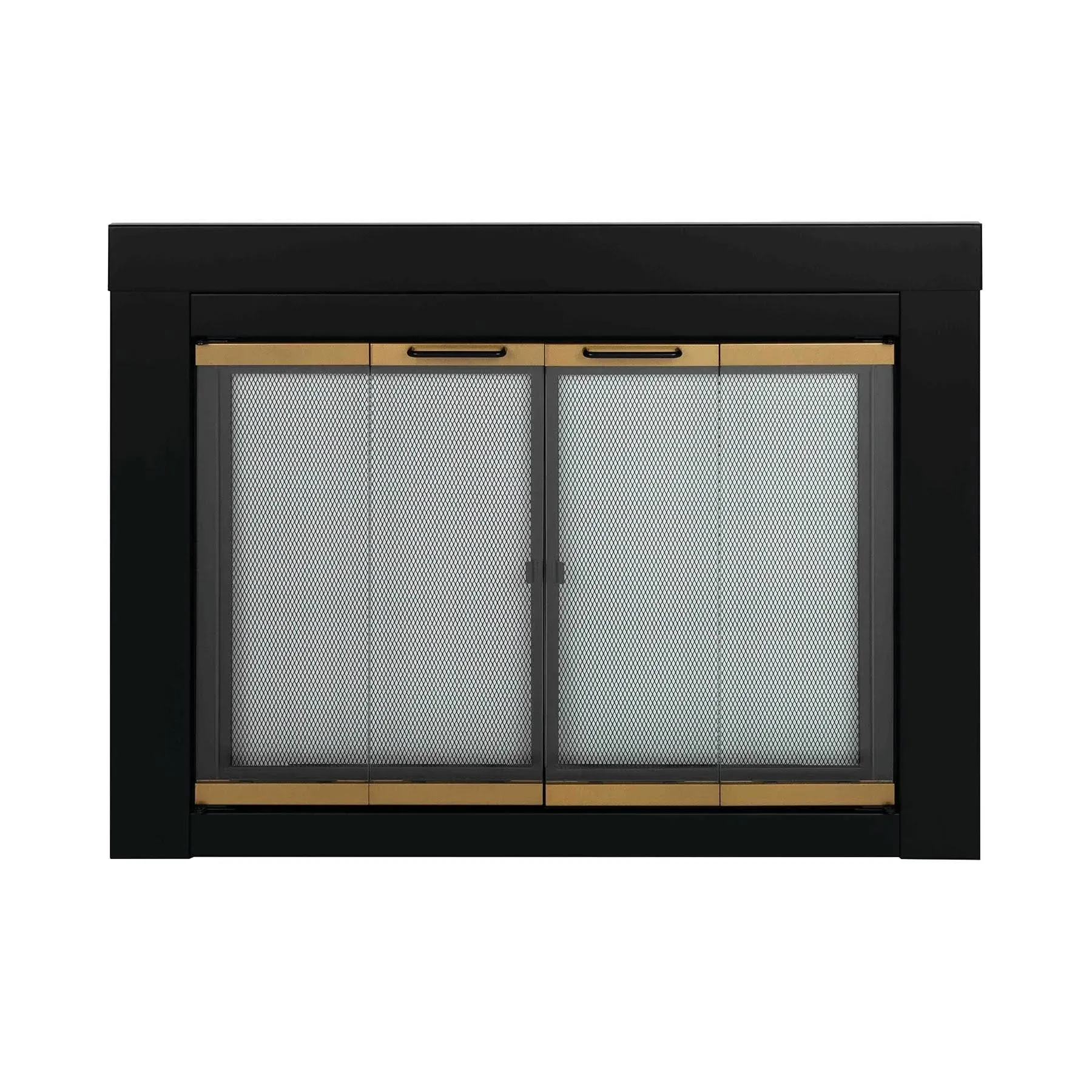 Pleasant Hearth Arrington Fireplace Glass Door