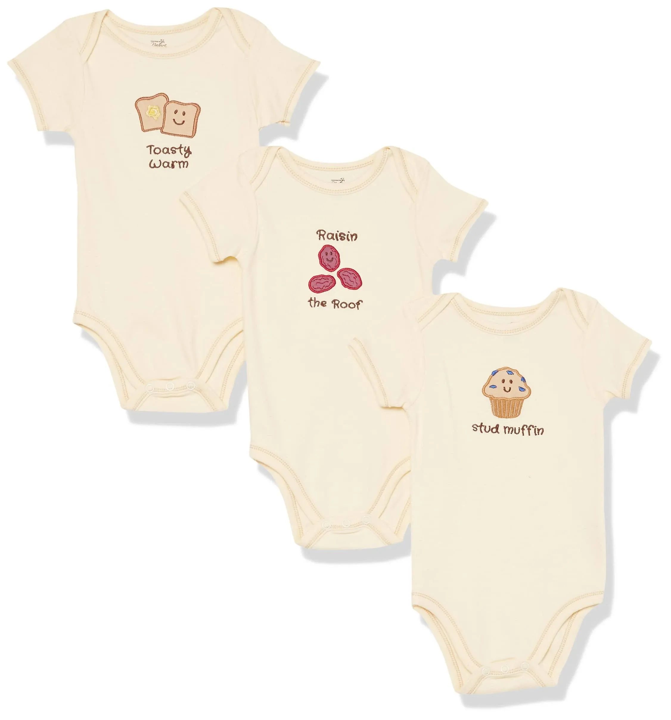 Baby Touched by Nature Organic Cotton Bodysuits