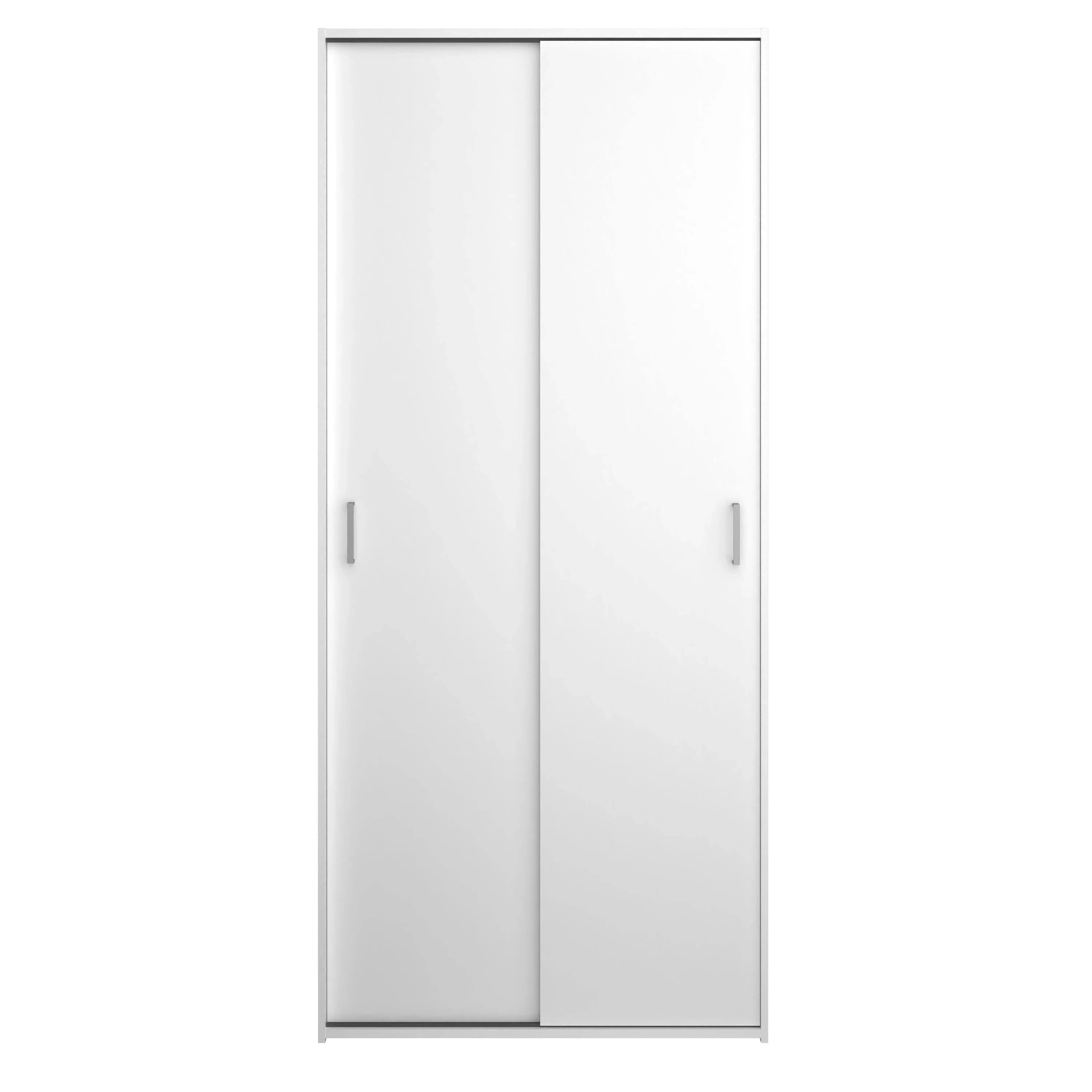 Tvilum Space Wardrobe with 2 Sliding Doors, White