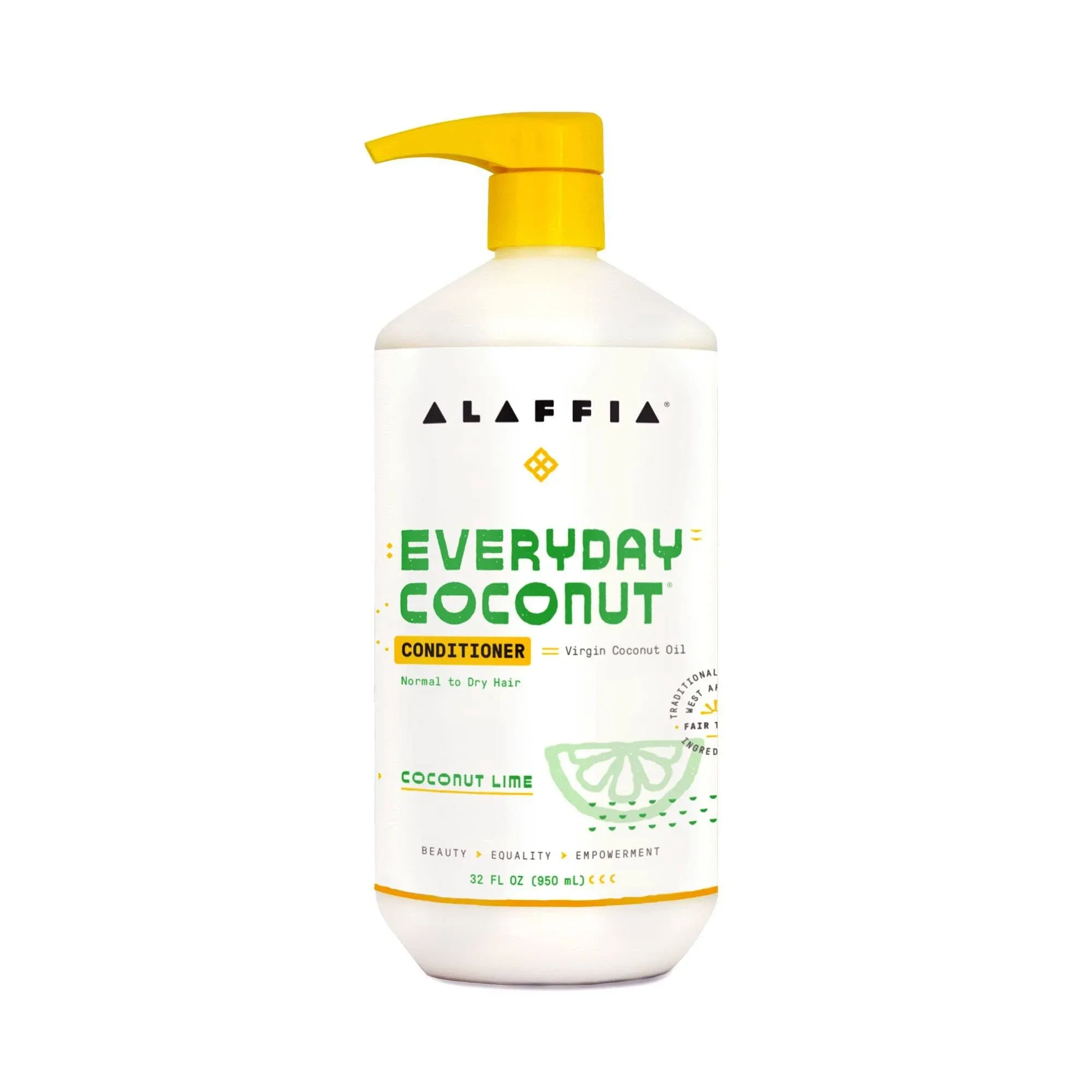 Alaffia Coconut Lime Ultra Hydrating Conditioner  - 1 Each - 32 Fz