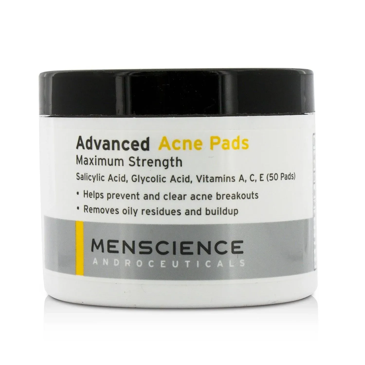 Advanced Acne Pads Face And Body For Men- 50 Pads