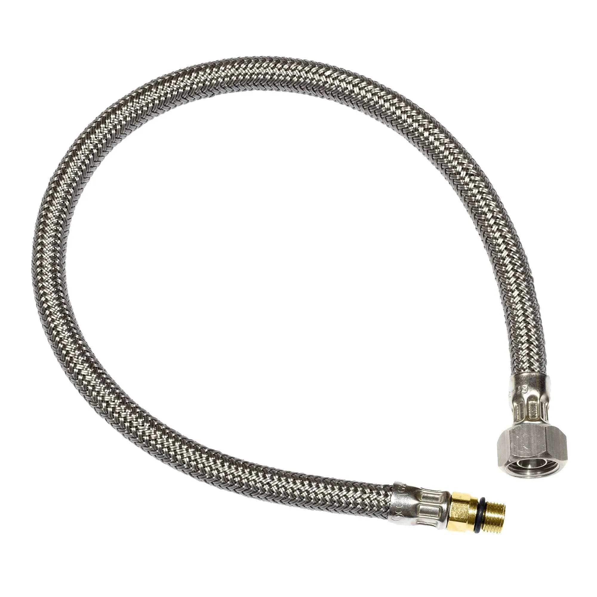 American Standard A923672-0070A Faucet Supply Hose Line 1/2 Compress 3/8 Male